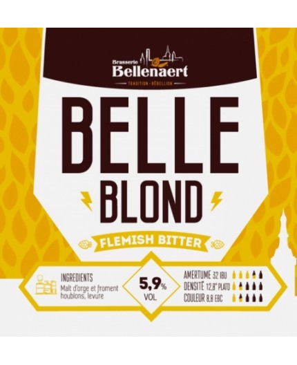 Belle Blond, 5,9% - 75cl (BELLENAERT)